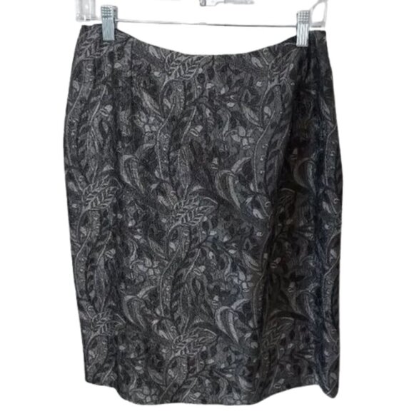 Maggy London Special Occasion Jacquard Skirt size 8 - Picture 1 of 3